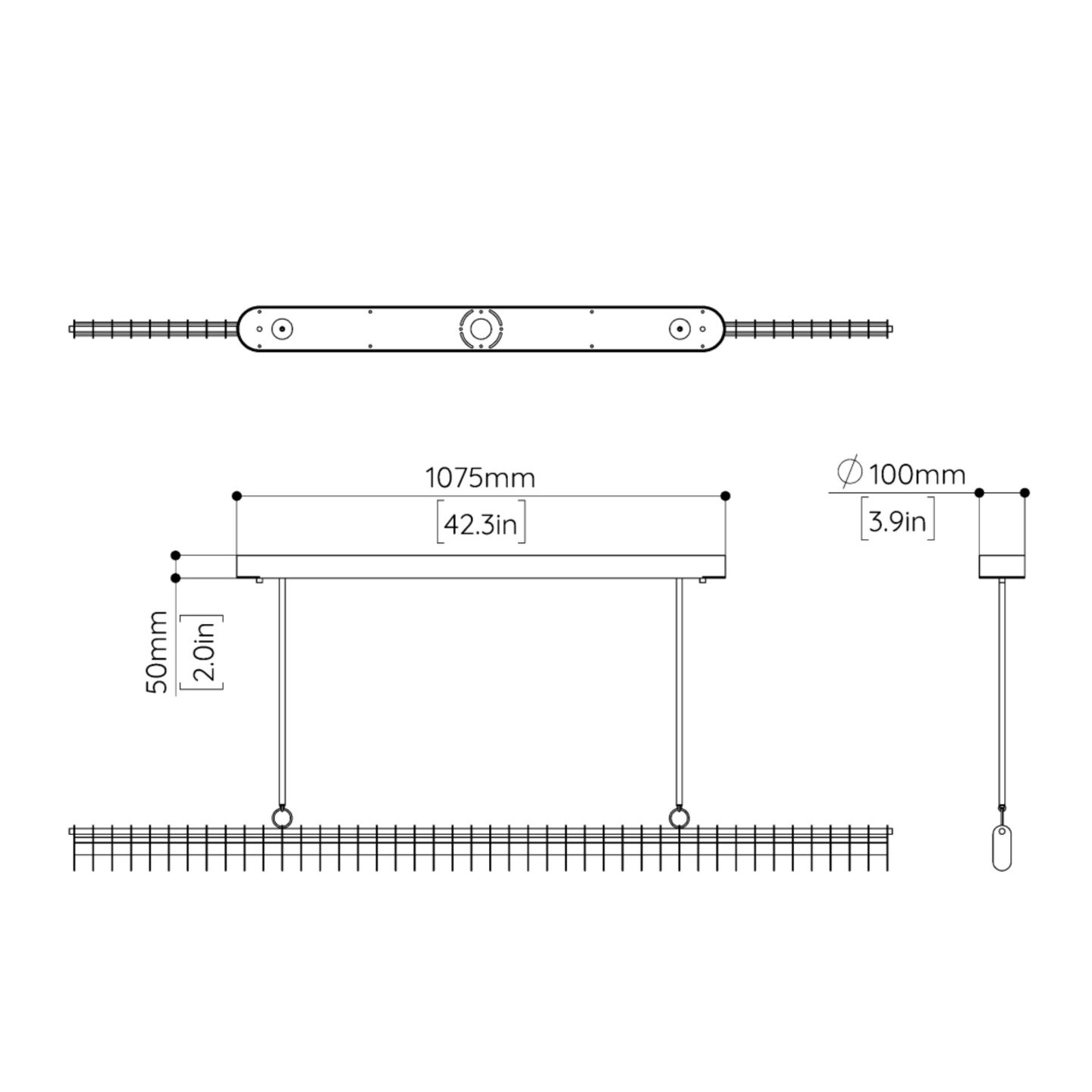 Distance 1800 Surface Canopy Blonde Brass